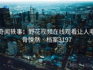 奇闻轶事：野花视频在线观看让人毛骨悚然 · 档案3197