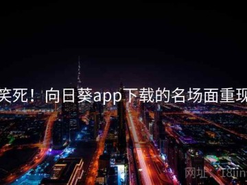 笑死！向日葵app下载的名场面重现