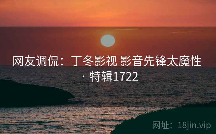 网友调侃：丁冬影视 影音先锋太魔性 · 特辑1722