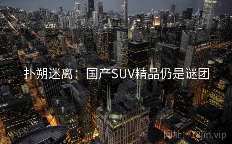扑朔迷离:国产SUV精品仍是谜团 扑朔迷离:国产SUV精品仍是谜团
